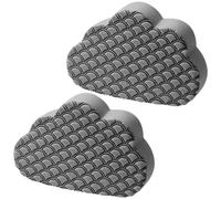 Hemobllo 2pcs Cloud Shaped Glass Squeegee with PVA Material, Portable and Flexible Water Wiper for Bathroom Mirror and Glass Window Cleaning, Creative and Unique Design for Mirror Washing