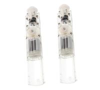 Hemobllo 2pcs Dc High Pressure Plastic Pump Core Transparent Brushless Water Flosser Replacement for Travel Oral Care Compact Irrigation Accessory