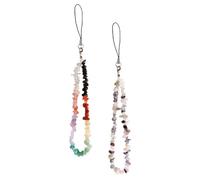 Hemobllo 2pcs Decorative Bead Phone Chain Skid Phone Charm for Multi-function Strings for Daily Carry and Outdoor Activities