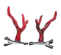Hemobllo 2pcs Dragon Horn Hair Clips Stylish Hair Accessories for Women Chinese Year Decorative Barrettes Realistic Design Hairpins Convenient and Secure