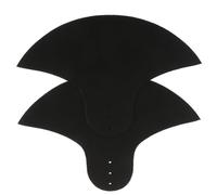 Hemobllo 2pcs Drum Cymbal Mute Pads Professional Drum Silencers Cloth and Rubber Material Low Volume Dampening for Practice at Home