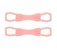 Hemobllo 2pcs Ergonomic Soft Elastic Reading Hand Strap for 6-10 Inch E-readers and Tablets, Silicone Anti-slip Detachable Grip Holder Reducing Strain for Students Taking Notes and Cafes