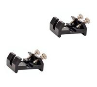 Hemobllo 2pcs Finderscope Bracket Dovetail Slot Mounting Base for Telescope Fits Tube High Strength Anodizing