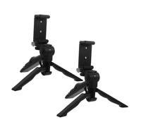 Hemobllo 2pcs Flexible Tripod Mount for Mobile Phone Holder Adjustable Desktop Phone Stand Tripod Stand for Outdoor Photo Taking and Documentary Film Making
