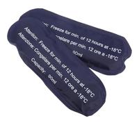 Hemobllo 2pcs Grade Ice Packs for Travel Insulin Cooler Bag Reusable Bottle Ice Pack for Consistent Medication Cooling Lightweight Portable Storage Organizer for Diabetes Pens