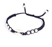 Hemobllo 2pcs Handmade Woven Shell Bracelet for Women, Elegant Rope and Shell Material Jewelry Decoration, Fashion Accessory for Anniversary Celebration Or Advertising