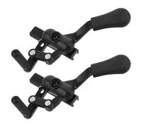 Hemobllo 2pcs Heavy Duty Wheelchair Brake Handles Rear Wheel Lock Lever for Powered Mobility Scooters and Chairs Secure Parking Brake Replacement Kit Compatible with Motorized Wheelchair