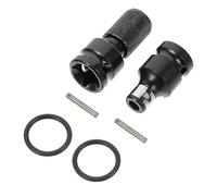 Hemobllo 2pcs Impact Wrench Adapters Quick Release Drill Chuck Converter for Electric Wrench Durable Spring Socket Extension for Maintenance and Machinery Use