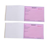Hemobllo 2pcs Invoice Book Receipt Book Paper 5.74" X 4.13" Numbered Voucher Pad for Issuing Invoices, Business and Purchase Order Forms