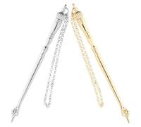Hemobllo 2pcs Jewish Bible Reading Pointer Tool for Scripture Study and Jewish Ceremonies, Zinc Alloy Material with Elegant Design, Practical Accessory for Pinpointing Reading Position