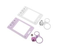 Hemobllo 2pcs Keychain Card Holder Creative Transparent Photo Id Badge Protector with Sturdy Plastic Portable Design for Work Ids Student Cards Travel and Daily Use
