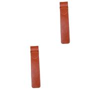 Hemobllo 2pcs Leather Case Protective Sleeve for Direct Capacitor Compatible Stylus Protective Case for Tablet Use