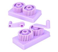 Hemobllo 2pcs Manual Paper Quilling Tool Plastic Wave Shaper for Handmade Crafts, Scrapbooking and Origami Art Projects in Creative Paper Crafting
