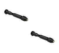 Hemobllo 2pcs Micro Mini Hand Drill Tool Set Pin Vise Drill Masonry Precision for Models