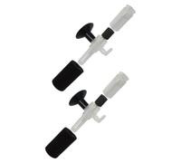 Hemobllo 2pcs Mini Submersible Aquarium Oxygen Filters Plastic Fish Tank Filters for Freshwater Professional Filtration, Fish Tank Cleaner Accessories for Small Aquariums