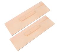 Hemobllo 2pcs Pine Wood Mold Covers for Handmade Soap and Toast Loaf Molds, Natural Wooden Lid Set for DIY Soap Making Supplies