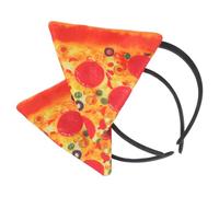 Hemobllo 2pcs Pizza Headband Funny Halloween Hat for Adults and Party