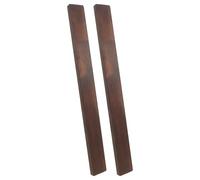 Hemobllo 2pcs Pressure Treated Wood Planks for Outdoor Durability, 19.7x1.9x0.75in Rough Sawn Timber, Weather Treated Rectangle Wood Strips for Hobby Woodworking and Patio Base Projects