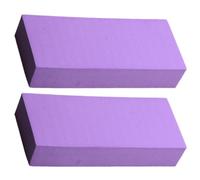 Hemobllo 2pcs Purple PVA Auto Wash Sponge Set, High Absorbency Car Cleaning Scrubber Blocks for Window and Exterior, Multipurpose Non-Scratch Car Washing Tool