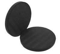 Hemobllo 2pcs round Yoga Knee Pads Thick Tpe Pads Portable Workout Cushions for Hands and Sit Bones Pilates and Outdoor Yoga Exercises