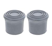 Hemobllo 2pcs Rubber Feet Pads for Shower Chair Non- Replacement Caps for Bath Stools and Toilet Anti- Accessories for Crutches and Walker Legs Protects Floors from Scratches