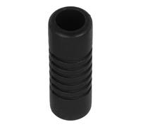 Hemobllo 2pcs Rubber Steam Wand Cap, Black Replacement Sleeve | Heat Insulation Pad, Easy Removal for Maintenance, Fits Milk Frothing Tubes, Travel-friendly Spare