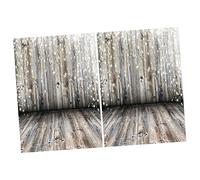 Hemobllo 2pcs Seamless Photo Background Vinyl Backdrop Newborn Photography Props Photo Wall Cloth