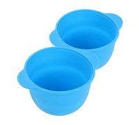 Hemobllo 2pcs Silicone Wax Melt Liners for Waxing Machine Reusable Wax Pot Liners Waxing Pot Bowls for Hair Removal and