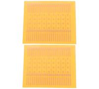 Hemobllo 2pcs Solder Joint Repair Piece Auxiliary Welding, No-Trace Solder Piece, Copper Solder Pad Repair Kit for Mobile Phone Repair