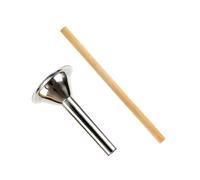 Hemobllo 2pcs Stainless Steel Sausage Stuffer Kit with Filling Tubes for Meat Grinder, Sausage Maker Tool Set Suitable for Home and Commercial Use