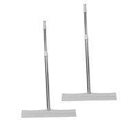 Hemobllo 2pcs Stainless Steel Telescopic Sign Holder Poles 21"-33" with 5mm Square Clip, Extendable Handheld Outdoor Sign Stand for Protests, Voting, Sports, and Airport Pickups