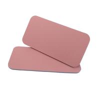 Hemobllo 2pcs Thickened Yoga Knee Pads Non Slip Exercise Mat for Elbow Wrist Forearm Protection Portable Tpe Cushion for Home Gym Workout and Fitness Floor Use