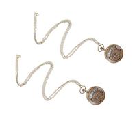 Hemobllo 2pcs Train Hollow Pocket Watch with Hand Wind Mechanical Movement