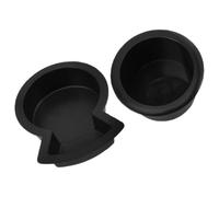 Hemobllo 2pcs Universal Cup Holder Inserts for Car and Rv Seats, Plastic Beverage Holders with Anti-slip Feature, Sl nd Minimalist Design for Travel and Vehicles