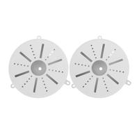 Hemobllo 2pcs Universal Security Camera Junction Box for 3.5-4 Inch Dome Cameras, Abs round Cable Storage Box Flushmountable Design and Quick Maintenance Feature, for Offices and Commercial