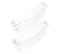 Hemobllo 2pcs Universal Thickened Range Hood Oil Cup Replacement Grease Trap Oil Collection Drip Pan for Cooker Hood Kitchen Storage Container Suitable for Cleaning