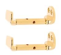 Hemobllo 2pcs Violin Chin Rest Metal Screws with Strong Ergonomic Design for 3/4 and 4/4 Violins, Golden Sturdy Replacement Parts for Players and Instrument Accessories