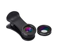 Hemobllo 2pcs Wide Angle Macro Lens Kit Macro Clip Phone Camera Lenses for Professional Phone Lens Detachable Lightweight