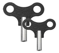 Hemobllo 2pcs Winding Clock Keys Mechanical Clock Winders Wear-resistant Tool Tips Easy to Use and Store