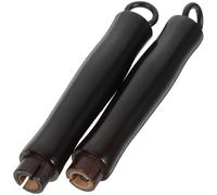 Hemobllo 2pcs Wooden Pan Handles Detachable Pot Handle Replacement for Wok and Milk Pan with Iron Ring Anti-scalding Pot Grip Can Be Hung on The Wall