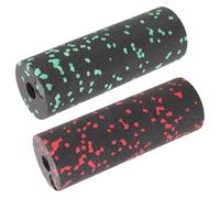 Hemobllo 2pcs Yoga Massage Roller Column Made of Sturdy Epp Material with Wear Resistance and Easy to Clean Features for Muscle Massage and Yoga Exercises, Portable Fitness Tool