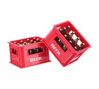 Hemobllo 2sets Mini Wine Bottle Decorative Props for Dollhouse Kitchen and Bar Decor Realistic Miniature Accessories for and Beer Rack Display