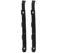 Hemobllo 3.5 Inch Hard Drive Mounting Rails Pair Replacement Abs Plastic Hdd Bracket for Desktop Pc Optical Drive Holder Tool-Free Installation