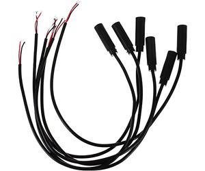 Hemobllo 3.5Mm Female Jack to Bare Wire Audio Cable Replacement Cord for Car Player Mp3 Tv Speaker Repair Accessory