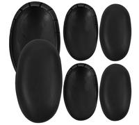Hemobllo 3 Pairs Ear Covers for Hair Dyeing with Silicone Material and Portable User-friendly Design Curve the Ear Shape for Home Use and Hairdressing