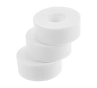 Hemobllo 3 Rolls Disposable Collar Sweat Absorbing Strips Invisible White Neck Liners for Shirts Caps Uniforms Easy to Cut Sweat Protection Pads for Collar and Hat Each