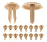 Hemobllo 30pcs Beige Plastic Car Clips Universal Automotive Interior Trim Panel Retainer Push Pin Rivets for Door Panel and Body Parts Repairs