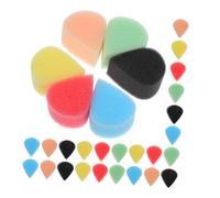 Hemobllo 30pcs Boy Girl's Painting Sponges Soft Face Paint Sponge Applicator Tear Drop Shape for Boys and Girls Makeup Waterdrop Design Painting for Smooth Application