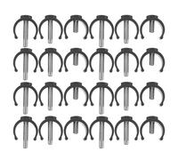 Hemobllo 30pcs C-Shape Clamp Lock for Walker Tubes 25/28mm Diameter, Folding Walking Stick Buckles with Easy Adjustment and Anti-Slip Features, Suitable for Indoor and Outdoor Use