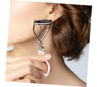 Hemobllo 30pcs Eyelash Curler Replacement Pads Black Rubber Elastic Lash Curler Cushion Refills with Storage Box for Women Eye Prevent Pinching